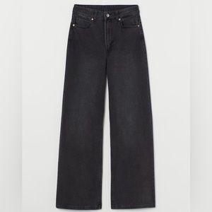 H&M wide leg jeans